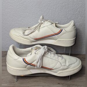 Adidas Continental 80 Pride (2019) Leather Sneakers, Men's Size 8